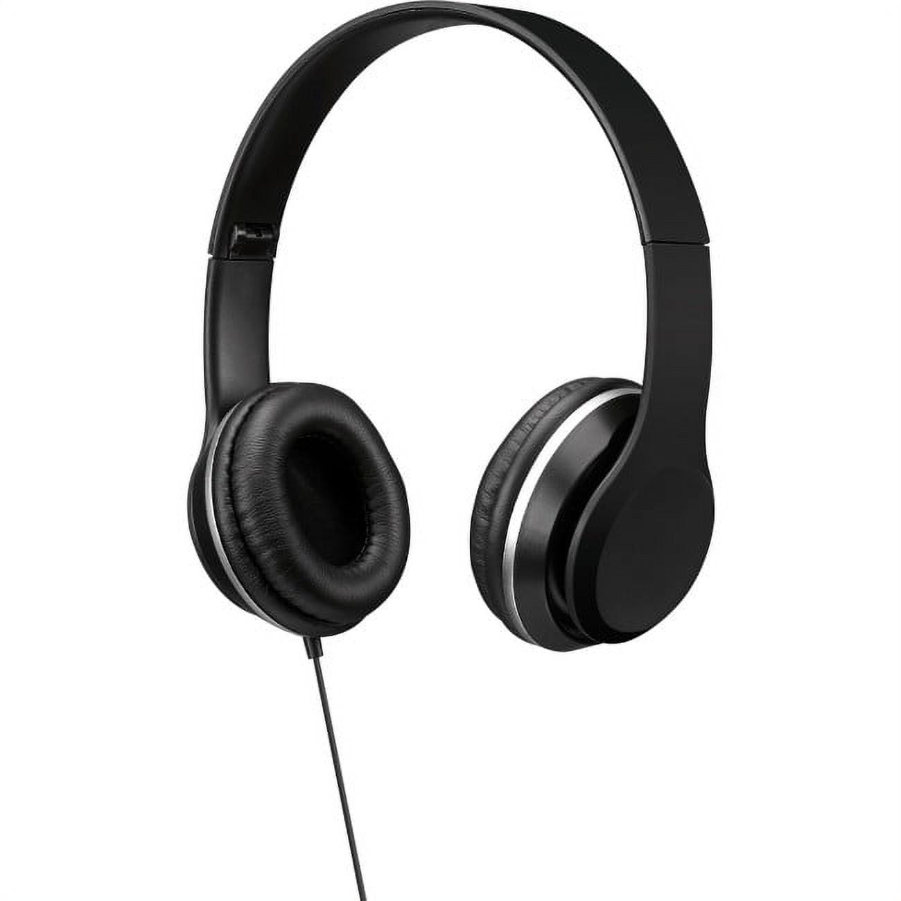 iLive Stereo DJ OverEar Headphones, IAH57B, Black