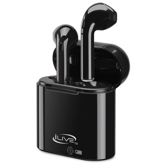 iLive Truly Wire-Free Earbuds, IAEBT209B, Multiple Colors