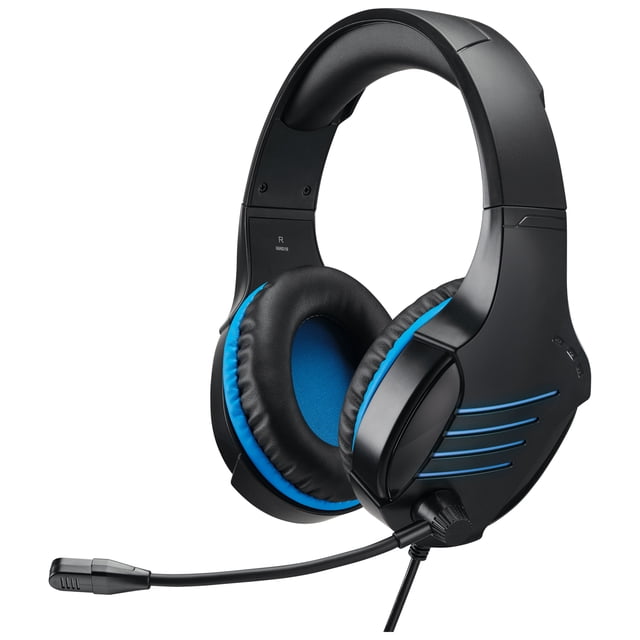 iLive 40mm Driver Gaming Headphones with Built-in Microphone and LED Lights, Black, IAHG19B, 2964