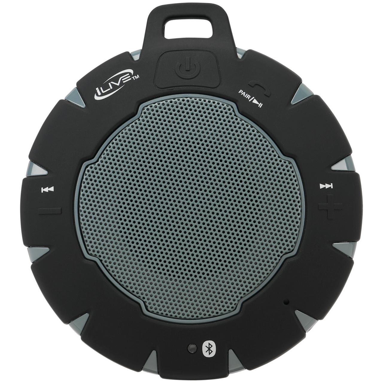 iLive Waterproof Wireless Speaker, ISBW157B, Black - image 1 of 6