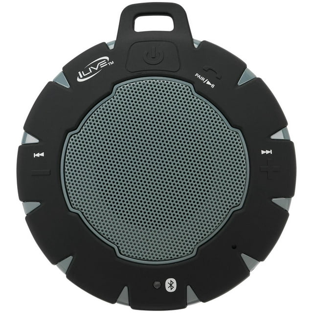 iLive Waterproof Wireless Speaker, ISBW157B, Black