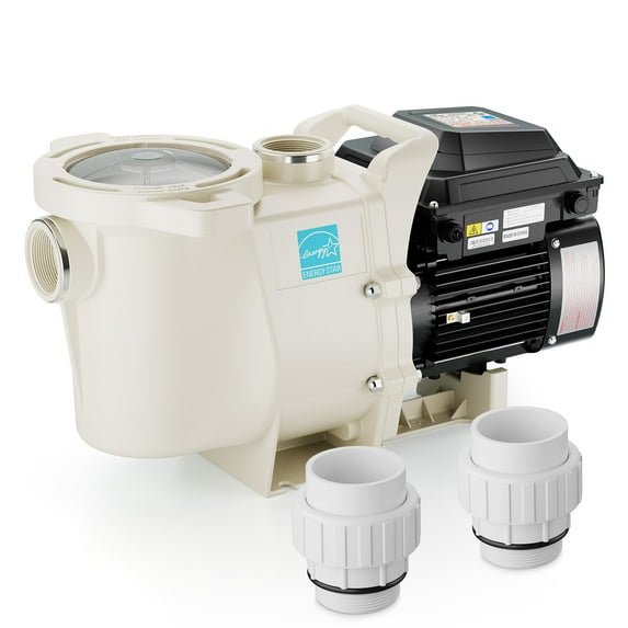 iLiving Variable Speed Above Ground Swimming Pool Pump, 3.9HP