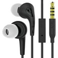 thumbnail image 1 of iLuv BBGUM3INBK Bubble Gum 3 In Earbuds with Microphone (Black), 1 of 6