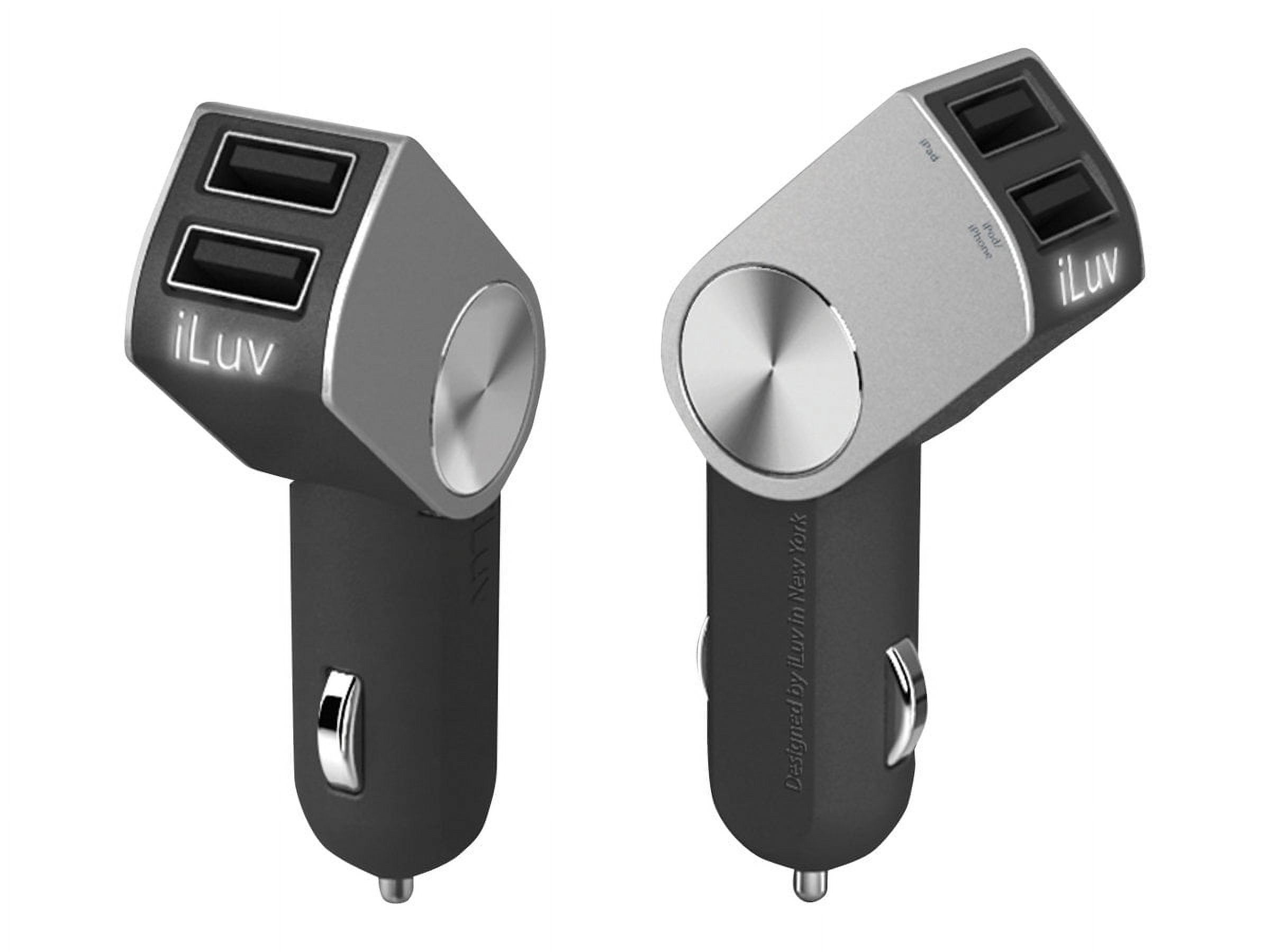 iLuv DualPin iAD610 Car power adapter 15.5 Watt 3.1 A 2 output