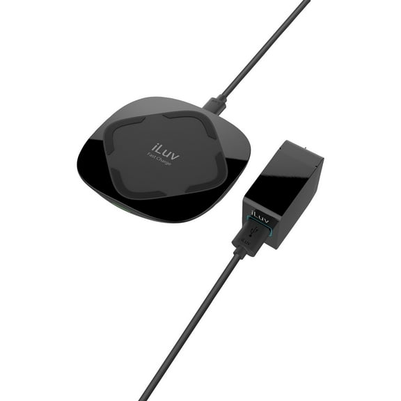 iLuv IAD8X15ULBK Qi Fast Wireless Charger (15W)