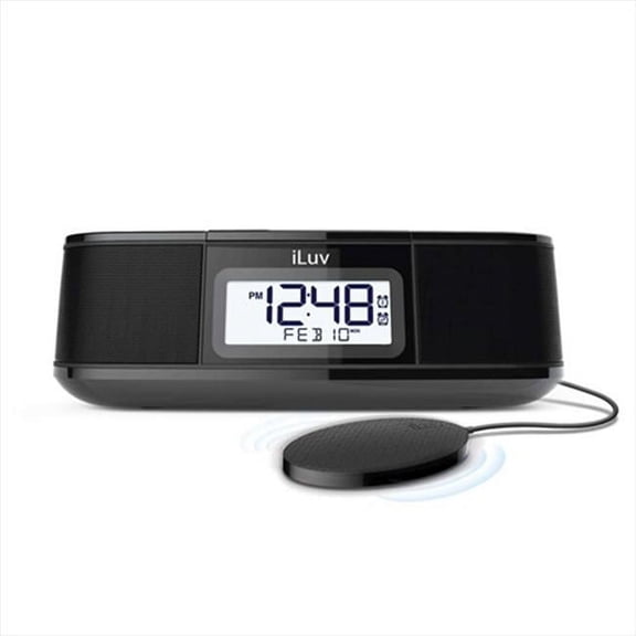 iLuv TSMICROULBK TimeShaker Micro Vibrating Alarm Clock
