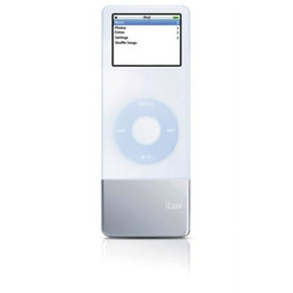 iLuv i602 - External Battery Pack + AC Power Adapter - Li-pol - White - for Apple iPod Nano (1G)