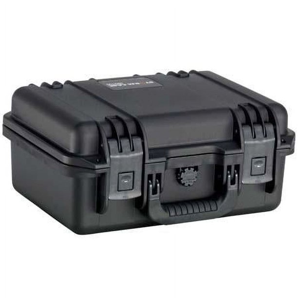 iM2100 Case, Watertight, Padlockable Case, No Foam or Divider Interior, Black