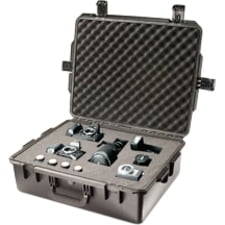 iM2700 Case, Watertight, Padlockable Case, with Multilayer Cubed Foam Interior, Yellow