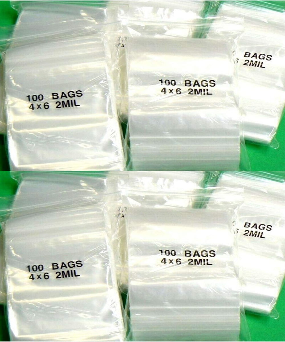 Plastic Bags, 1-1/2 by 2 Inches, Pack of 1000 | PKG-620.15