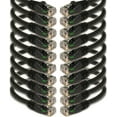 thumbnail image 1 of iMBAPrice 25 feet Cat5e Network Ethernet Patch Cable - Black, 10 Pack, 1 of 4