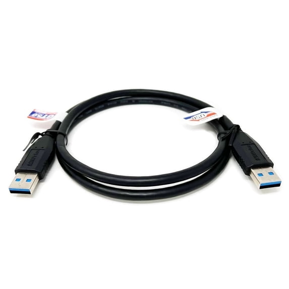 iMBAPrice 6ft USB 3.0 Male High Speed Cable, Up to 5 Gbps Fast Blazing Transfer Speed - 1Pack