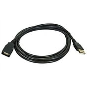 iMBAPrice Premium 10 feet USB 2.0 Extender Cable, 28, 24AWG Extension Cable, Black, 1-Pack