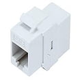 thumbnail image 1 of iMBAPrice RJ45 UTP Cat6 Keystone Inline Coupler, Use to Ethernet Cables, Data Transfer - White, 1 of 7