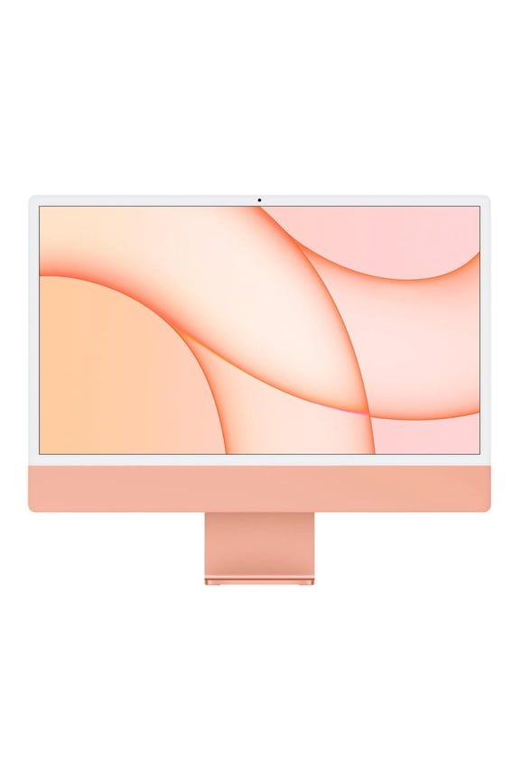 Pre-Owned iMac 24 (Retina 4.5K 8GPU, Orange) 8-Core M1 (2021) MGPK3LL/A 8gb RAM-512gb SSD-Mac OS