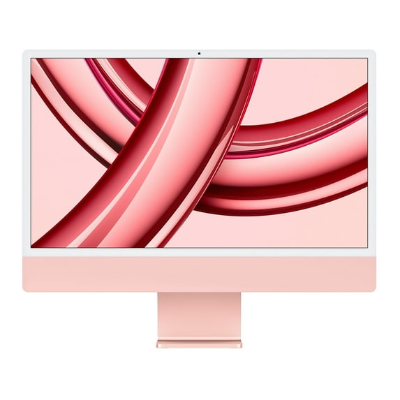 Open Box iMac 24 (Retina 4.5K 8GPU, Pink) 4.05Ghz 8-Core M3 (2023) 24 GB & 256 GB Flash HD 4480 x 2520 Display Mac OS Original Wireless Keyboard/Mouse