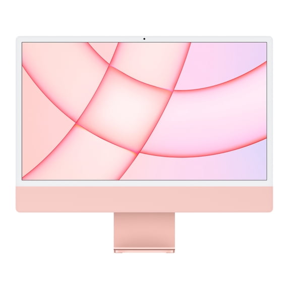 Pre-Owned iMac 24 (Retina 4.5K 8GPU, Pink) 8-Core M1 (2021) MGPM3LL/A 8gb RAM-512gb SSD-Dual Boot Mac OS/Win 11