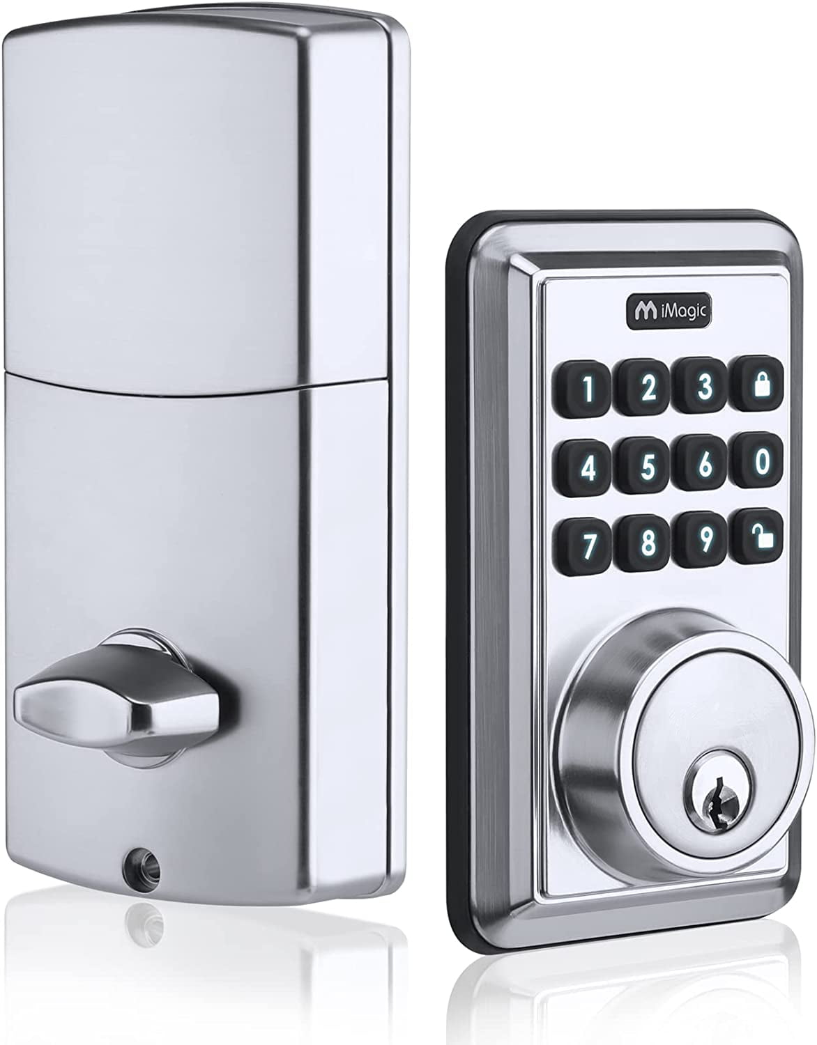iMagic Keypad Deadbolt, Keyless Entry Deadbolt Lock, Electronic Keypad