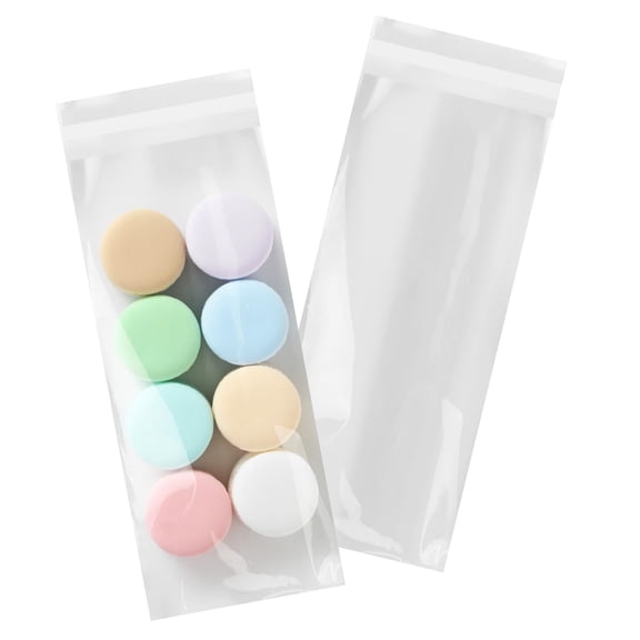 iMailer - 1000 Pcs - 4" x 9" Cellophane Pretzel Bags-Self Sealing Cellophane Bags,Prezetels Individual Sticks Bags Food Safe Bags for Chocolate, Candies, Cookies