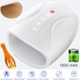 thumbnail image 1 of iMeshbean 1600mAh Cordless Electric Hand Massager with Compression, 3 Levels Pressure Point Therapy Massager for Arthritis, Carpal Tunnel, Shiatsu Massage Machine with Heat, 1 of 9