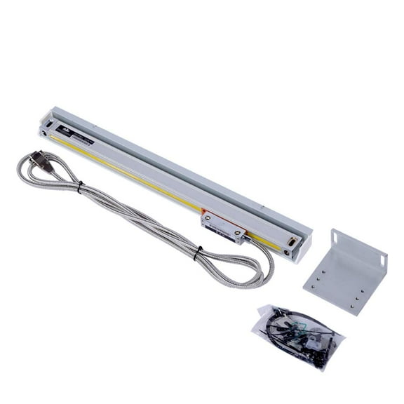 iMeshbean 2/3 Axis Digital Readout and TTL Precision Linear Glass Scale DRO Encoder for Milling Lathe (100mm travel length scale(4"))