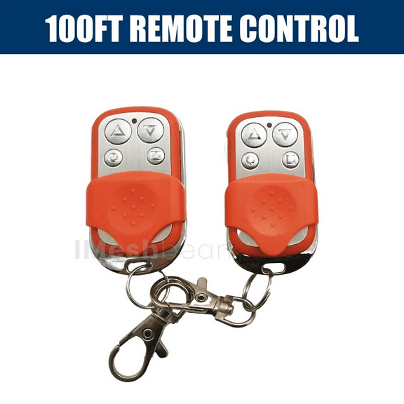 iMeshbean 2pcs Remote Controls for iMeshbean 750W 4400LBS APP Control Electric Sliding Gate Opener Automatic Motor Remote Kit (2 Remote Controls)