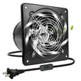 thumbnail image 1 of iMeshbean 6 Inch Exhaust Fan 42W Inline Duct Fan 341CFM Stainless Steel Ventilation Blower, 1 of 9