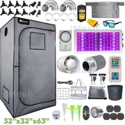 iMeshbean 32" x 32" x 63" Complete Grow Tent Kit, Automatic Plant Growing Systems, LED Grow Light, Air Filter Kit