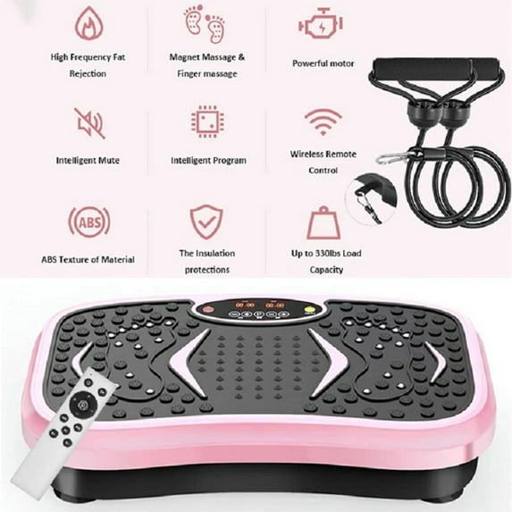 iMeshbean 3D Vibration Plate Fitness Platform Whole Body Exercise Machine Fitness Massager Machine