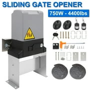 iMeshbean 4400lbs Automatic Gate Opener 750W with 2 Remote Controls, Gate Operator Hardware Kit for Security, Move Speed 40 ft Per Min, Electric Rolling Driveway Slide Gate Motor