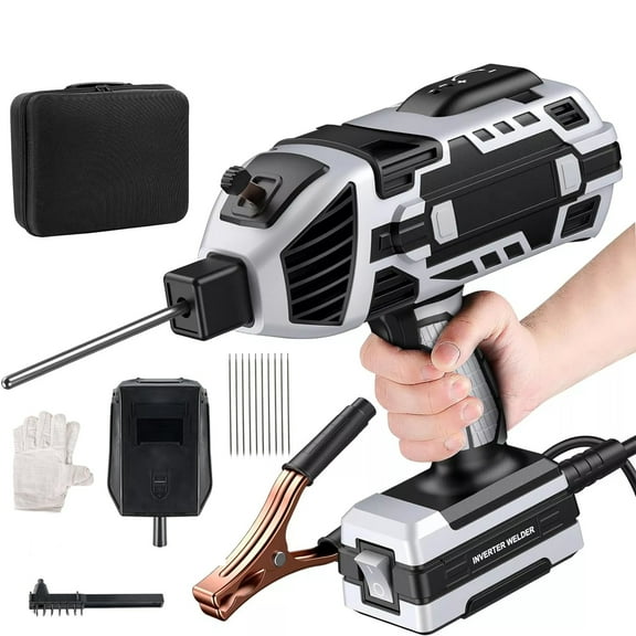 iMeshbean 4600W Welding Machine 110V ARC Welder Machine Gun 20-120A IGBT Handheld Stick Welder for 1/16''-1/8'' Wire Rods