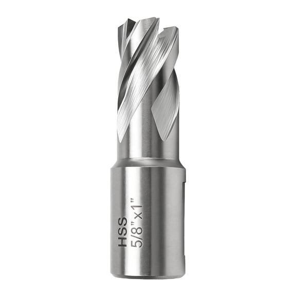 iMeshbean 5/8" Cutting Dia, 1" Depth Annular Cutter, 3/4" Weldon Shank Magnetic Drill Bit