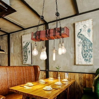 Rustic Hanging Bar Lights