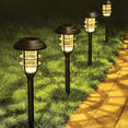 thumbnail image 1 of iMeshbean 6 Pack LED Landscape Light Solar Power Path Lights Outdoor Pathway Solar Light Waterproof, 1 of 14