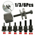 thumbnail image 1 of iMeshbean Hand Rivet Nut M3 M4 M5 M6 M8 M10 Simple Installation Manual Riveter Rivnut Tool Kit, 1 of 13