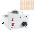 thumbnail image 1 of iMeshbean Hot Salon Wax Warmer Heater Depilatory Pot Machine with 40pcs Spatulas, 1 of 4