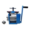 thumbnail image 1 of iMeshbean Manual Rolling Mill Machine, 3"（75mm）Roller Manual Combination Rolling Mill Machine Jewelry Press Tabletting Tool Jewelry DIY Tool for Jewelry Making，Metal Sheet, Wire, Flat Pressing, 1 of 8