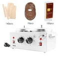 thumbnail image 1 of iMeshbean Salon Spa Hair Removal Hot Wax Warmer Heater Machine Pot Depilatory Paraffin with 140pcs Spatulas + 100pcs Papers, 1 of 9