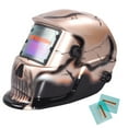 thumbnail image 1 of iMeshbean Solar Powered Welding Helmet w/ Auto Darkening Hood, Adjustable Shade, PP Material, Ghost, 1 of 7