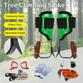 thumbnail image 1 of iMeshbean Tree Climbing Spikes Adjustable Height Pole Tree Climbing Spurs Steel w/2 Gear, 1 of 12
