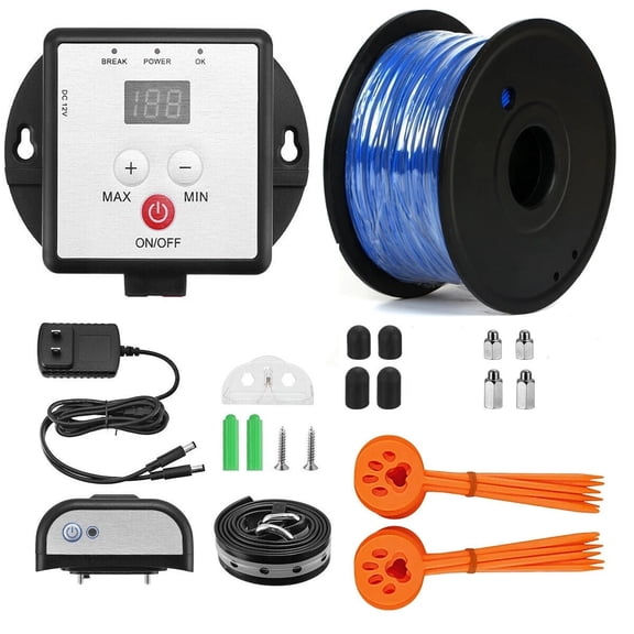 iMeshbean Wireless Electric Dog Fence Pet Containment System Shock Collars For 1 Dogs