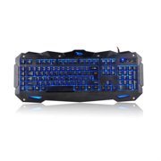 iMicro Cobra IM-KBCOBV8 110-Key Wired USB LED Backlit Gaming Keyboard Black