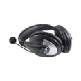 thumbnail image 1 of iMicro IM750BM - Headset - on-ear - wired - black, silver, 1 of 2