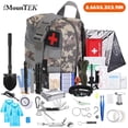 thumbnail image 1 of Imountek 125Pcs Survival First Aid Kits, Mini Survival Kits Gear and Equipment for Car Camping Hiking Outdoor Adventure, 1 of 12