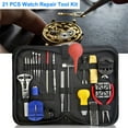 thumbnail image 1 of iMounTEK 21 PCS Watch Repair Tool Kit Hand Link Remover Watch Band Holder Case Opener with Free Carrying Case, 1 of 6
