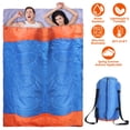 thumbnail image 1 of iMounTEK 3-Season Oversize Warm Weather Envelope Sleeping Bag with Carrying Bag, 2 Person Camping Sleeping Bags for Adults, 1 of 8