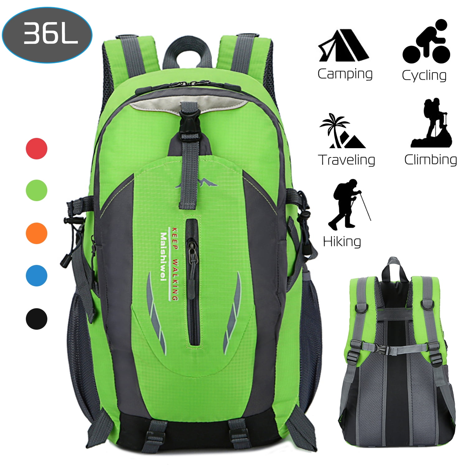 40/50/60L Large Capacity Hiking Backpack Men Outdoor Mountain Backbag Male  Sport Back Pack Leisure Teens Travel Package Black - AliExpress