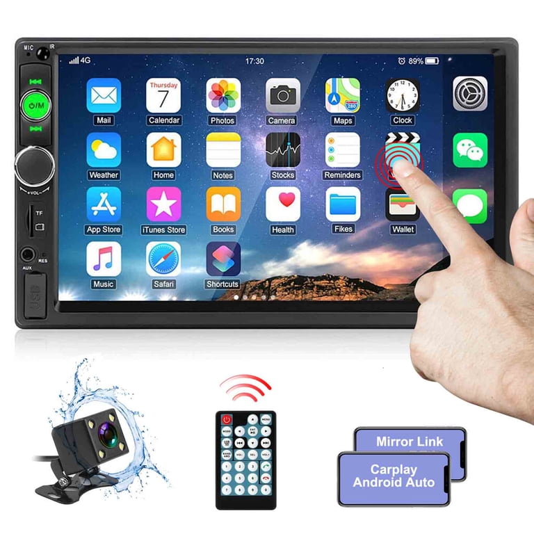 iMounTEK 7Inch Touch Screen Radio, Wireless Car MP5 Player with