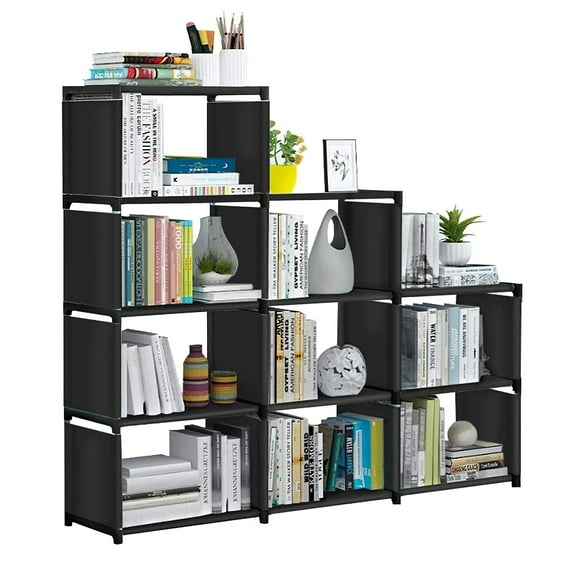 iMounTEK 9 Cube Storage Shelves DIY Closet Organizers and Storage Cube Bookcase for Living Room, Bedroom