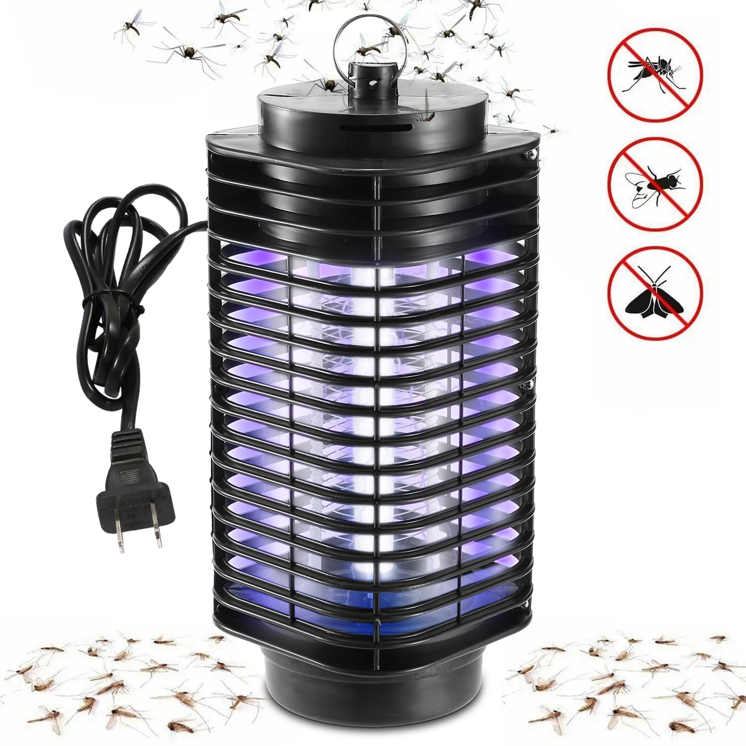 Electric Mosquito Killer UV Light Bug Zapper Flying Zapper Insect Killer  Lamps Pest Fly Trap